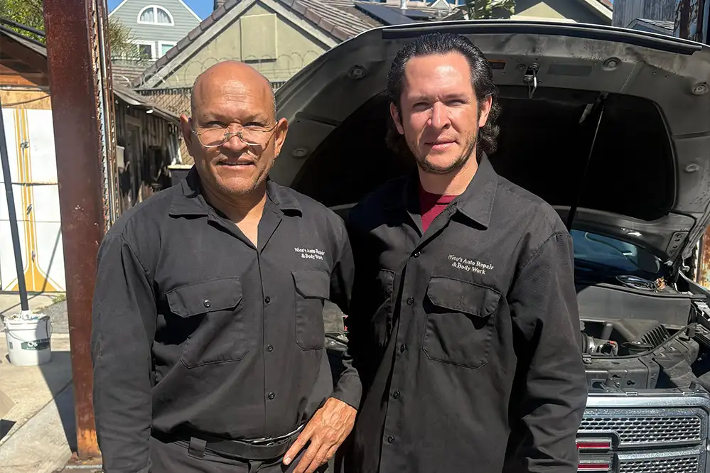 Owners Of Nico's Auto Repair And BodyWork shop